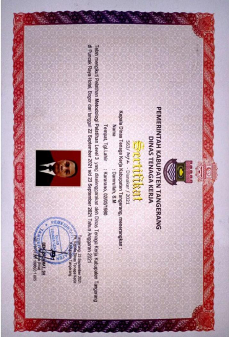 Izin Lembaga Pelatihan Kerja